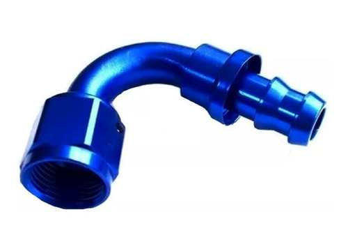 Acople Conexión Push On Hose 120° An8 Azul Ftx Fueltech