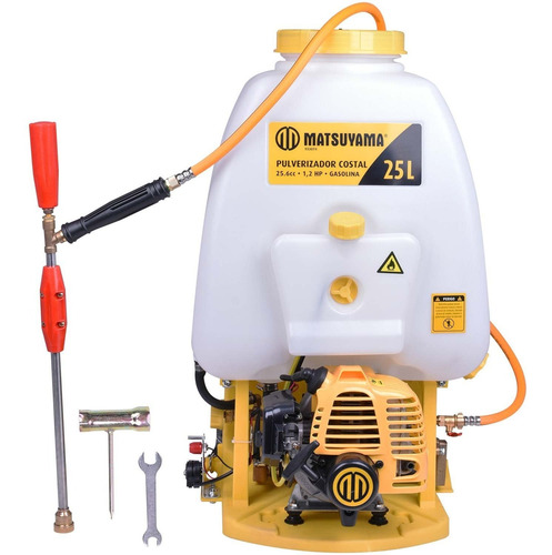 Pulverizador Costal A Gasolina 25 Litros 933074 Matsuyama