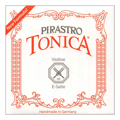 Pirastro Tonica Violin 4 E Cadena Aluminio Acero Mediano