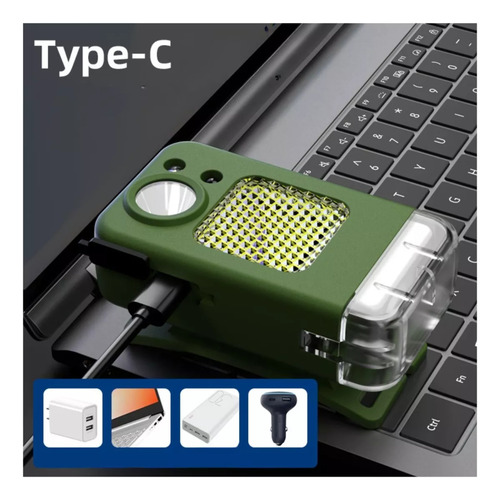Linterna Bossney De Cabeza Con Sensor Encendedor Recargable