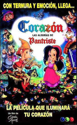 Corazon Las Alegrias De Pantriste Garcia Ferre Vhs Sin Caja