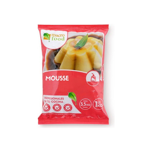 Postre Mousse Berries En Polvo 1kg. Rinde 3.5kg. Agronewen