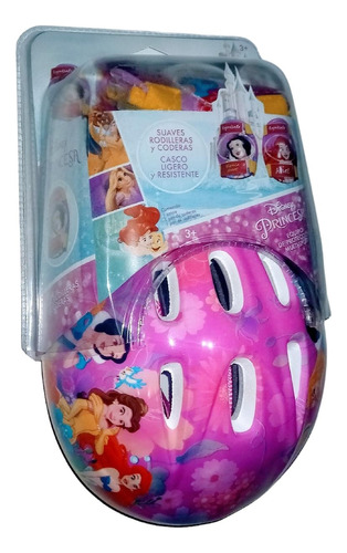 Casco Infantil Kit Protección Princesas