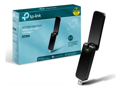 Antena Wifi Tp-link Archer T4u Wlan Usb Dual Band Usb 3.0