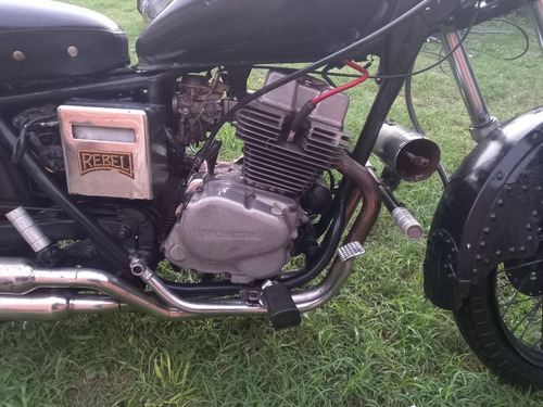 Imagen 3 de 8 de Moto Chopera - Honda Rebel 250cc Año 1985