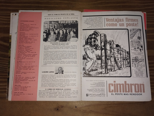 Revista El Carpintero. 6 Números. Por Unidad (Usado)