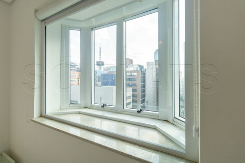 Imagem 11 de 15 de Flat No Jardins Com Requinte E Conforto No Pool 02dorms 57,20m² - Sf25614