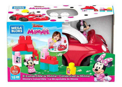 Conversível Da Minnie Mega Blocks Disney - Mattel Gwf94-gwf