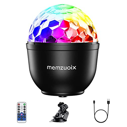 Memzuoix Disco Ball Light For Party Rgb+w Mini Dj Vbpc7