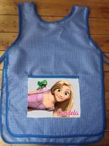 Comprar Pechera\u002Fpintorcito Jardín Personalizada Rapunzel
