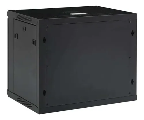 Gabinete Rack Cooler 9u 53x40x30cm Con Llave Ideal Servidor