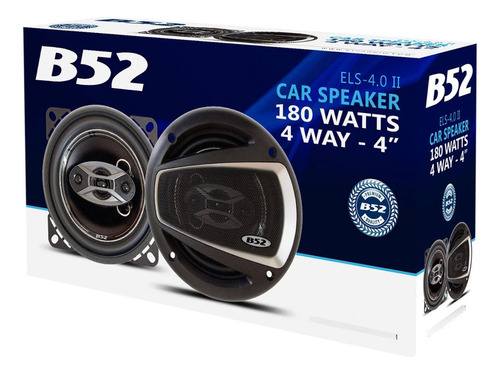Palante B52 Els-4.0 Ii Car Speaker 180watts 4 