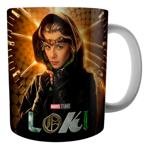 Taza De Ceramica - Lady Loki (modelos Exclusivos)
