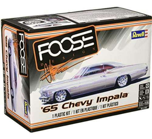 Revell Kit De Modelo De Plástico Chevy Impala '65