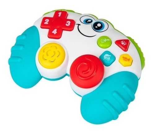 Joystick Infantil Control Juega Aprende Conmigo Bilingue 