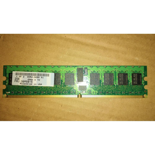 Ibm 4gb Kit (2x2gb) Pc2-3200 Fru 39m5815