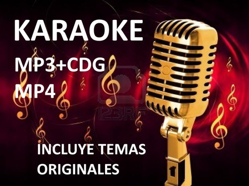 Karaoke 70 Gb De Pistas Cdg, Mp4 (incluye Pistas Originales)