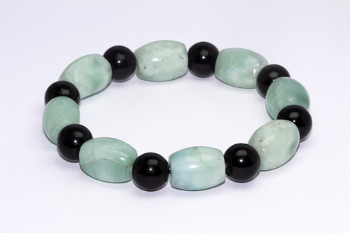 Pulsera Piedra Natural Cuarzo Verde Onix Chakras Ppn75