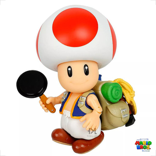 Super Mario Bros Movie Toad Con Sarten Peach Bowser Luigi