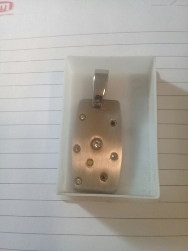 Dije Para Cadena Caballero Acero Inoxidable