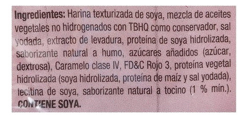 2 Pzas Trocitos De Soya Great Value Sabor Tocino 80 G
