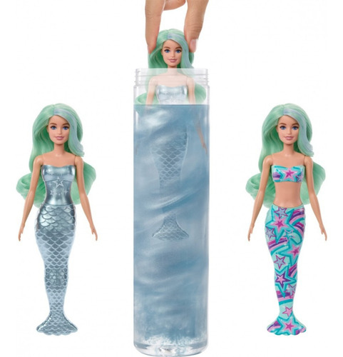 Barbie Color Reveal Muñeca Sirenas Fondo Del Mar Sorpresa