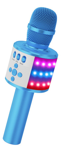 Micrófono De Karaoke Bonaok Q78 Bluetooth Inalámbrico Para N