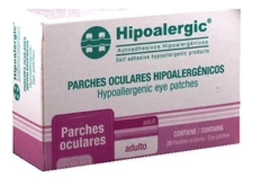 Hipoalergic Parche Ocular Hipoalergénicos Adulto X 20 U