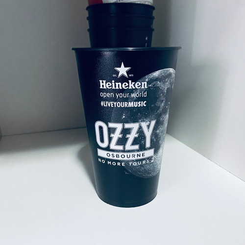 Copo Ozzy Osbourne - Heineken 13-05-2018 No More Tours 2