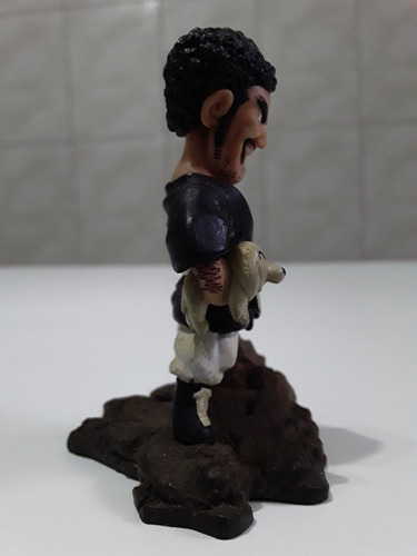 2 Bonecos Miniatura Tenshinhan E Mr. Satan / Dragon Ball Z (Usado)