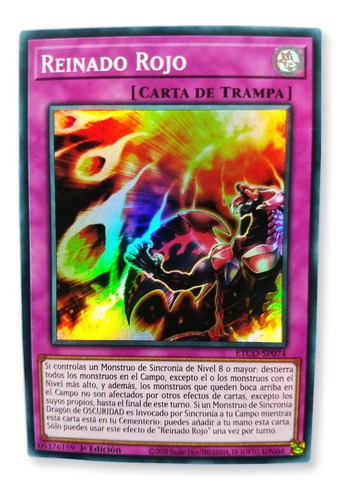 Yugi-oh! Red Reign Etco-en074 Super