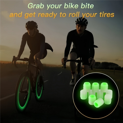 Tapas Decorativas Para Válvulas Luminosas De Coche, 40 Pieza