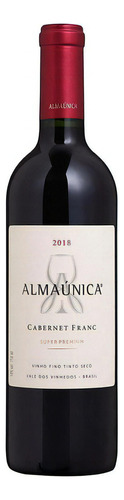 Vinho Almaúnica Super Premium Cabernet Franc Tinto 750ml