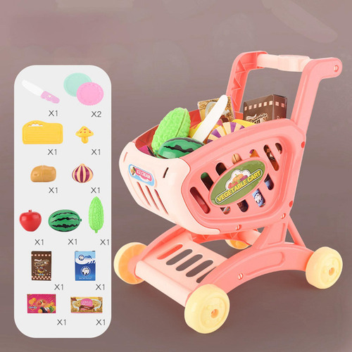 Mini Carrito De Compras De Juguete, Carrito De Supermercado,