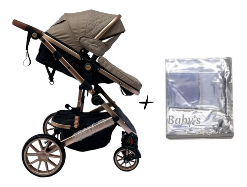 Coche Moises Tipo Europeo Aluminio Ultraliviano Maxy Baby