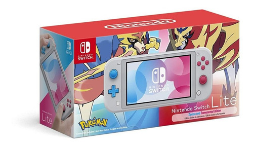 Nintendo Switch Lite Pokemon Zacian And Zamazenta Edition