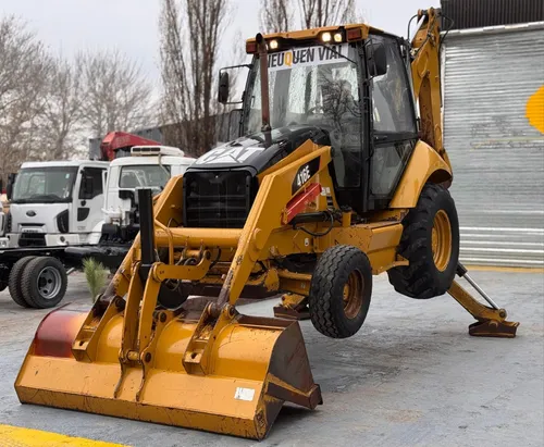 Caterpillar 416e Retro Excavadora 2009 No Pala, Nqnmaq