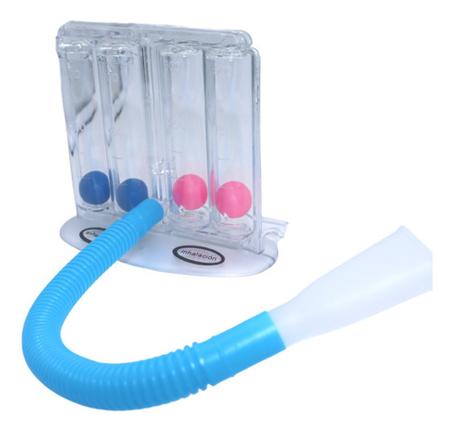 Espirometro Exhalar E Inhalar Inspirometro 4 Bolas Ejercitar