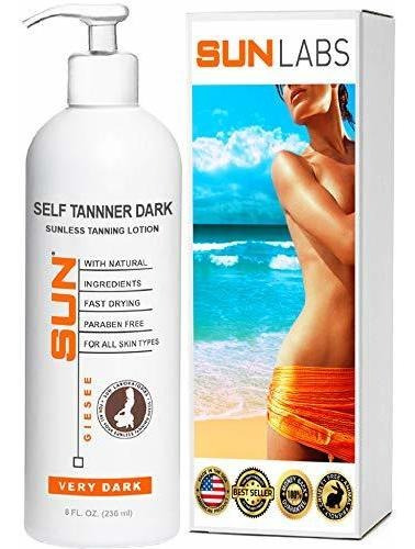 Auto Bronceadores - Self Tanner Dark Sunless Tanning Lotion 