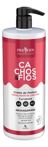 Creme De Pentear Profios Modelador De Crespos 4a 4b 4c 1l