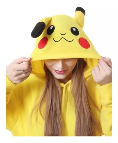 Pijama adulta pijama Kigurumi Pikachu traje amarelo Snuggies flanela Poncho  cabo cobertor - Costumeslive.com