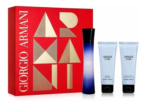 Armani code top ladies gift set