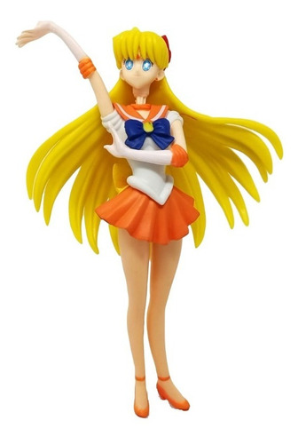 Figura Gashapone Sailor Moon Sailor  Venus 16 Cm /base