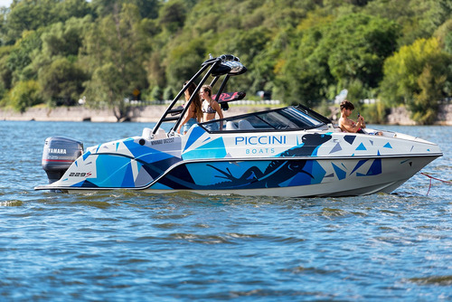 Lancha Piccini 229 Con Motor Honda 225hp 0hs. Venta Directa