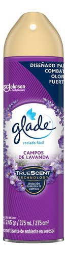 Aromatizante En Aerosol Glade Lavanda 275 Ml