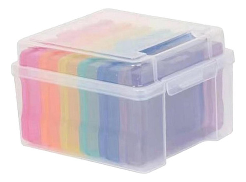 . Estuches De Fotos Y Organizador De Manualidades Multicolor