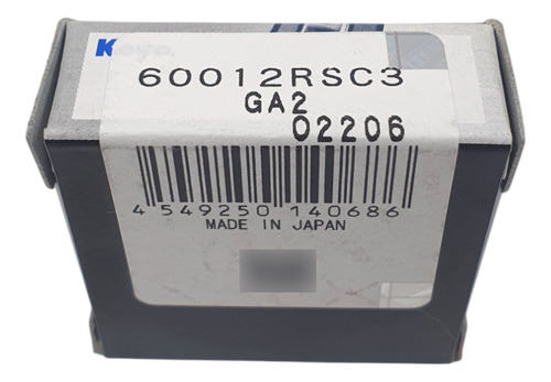 Rodamiento 6001 2rs C3 Jtekt 12x28x8 Milimetros Japones