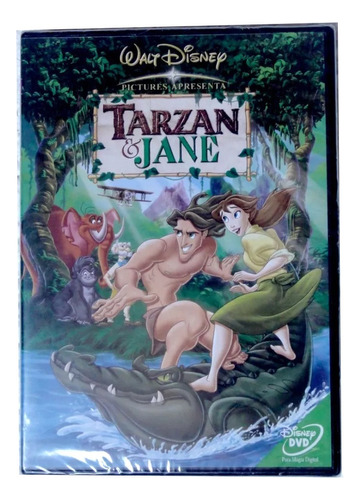 Dvd Tarzan & Jane / Disney Novo Original Lacrado