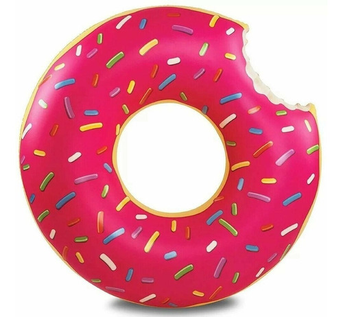 Flotador Dona Donuts Chocolate Inflable 60cm