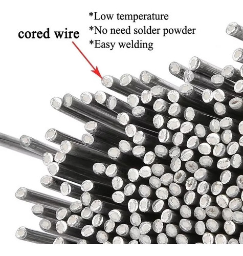 Cable De Soldadura Universal De Aluminio B De 10 Piezas